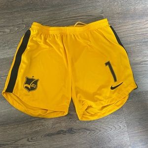 Gold sky blue shorts